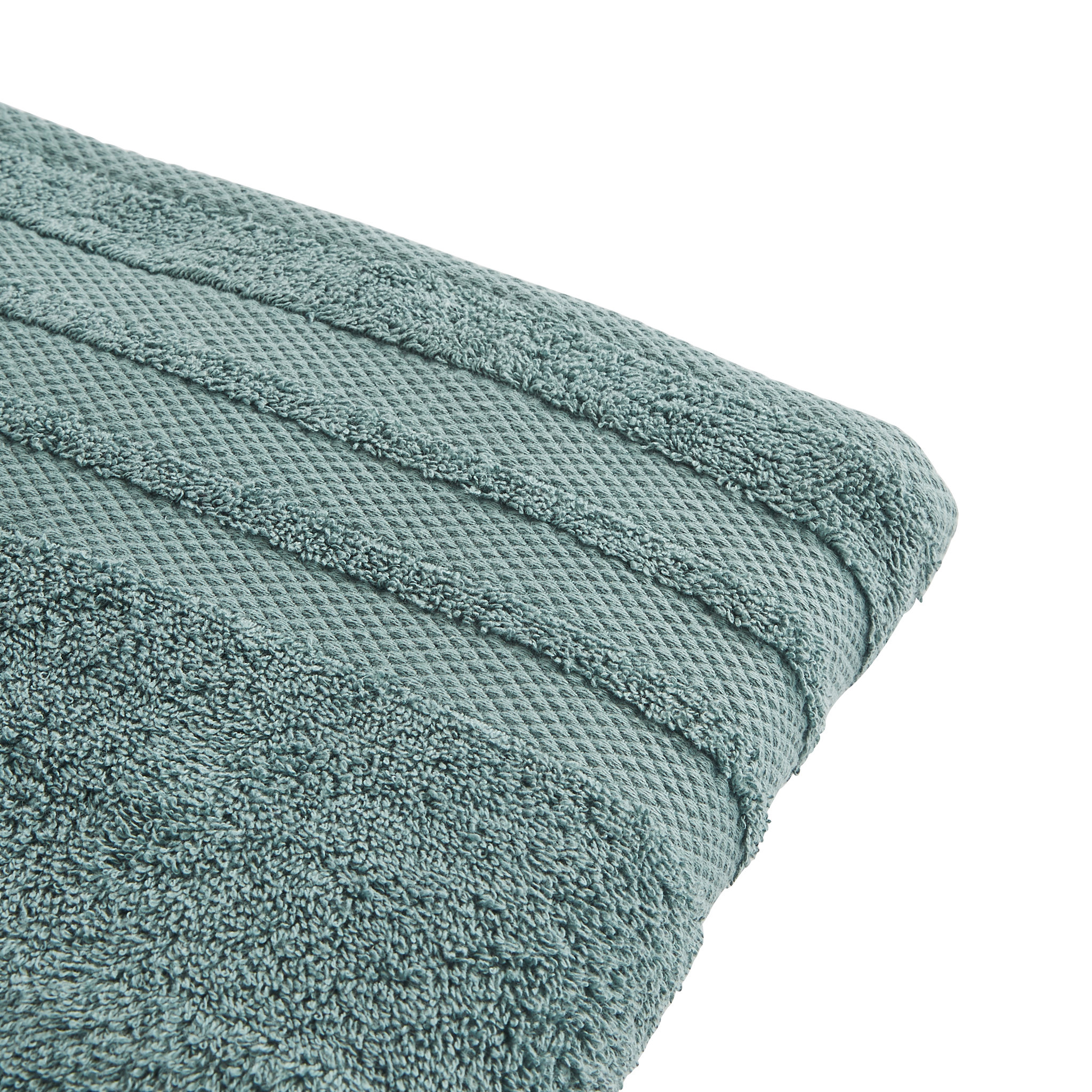 Voir la diapositive 2 : ACTUEL Serviette invité unie en coton 500 g/m²