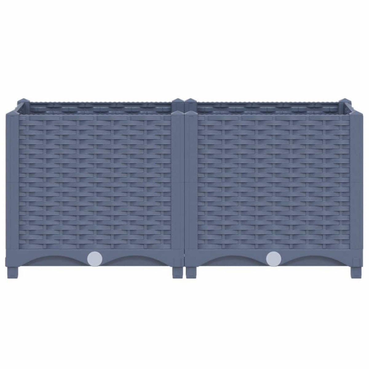 VIDAXL Lit sureleve 80x40x38 cm Polypropylene