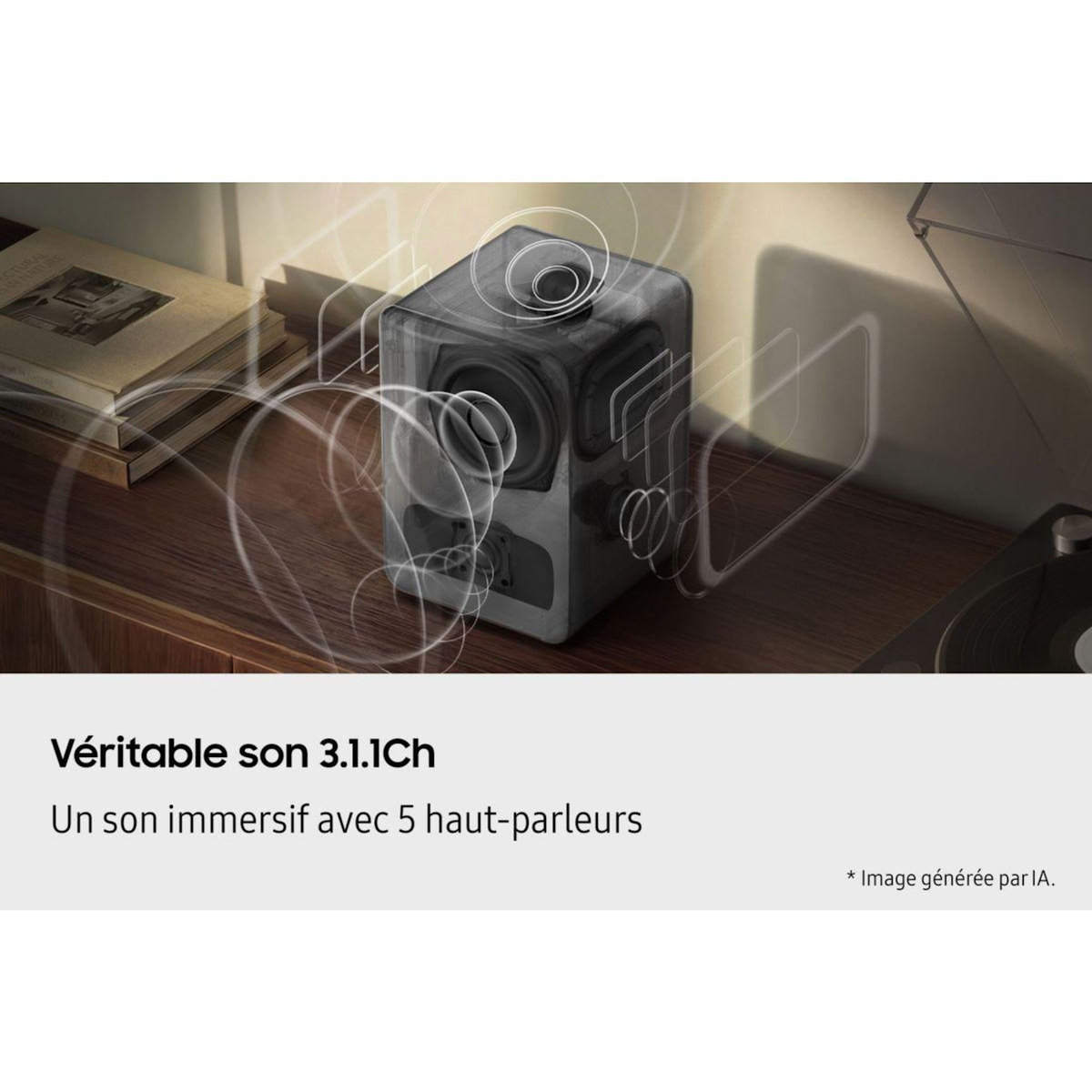 Samsung Enceinte sans fil Music Studio 7 HW-LS70H WiFi & BT