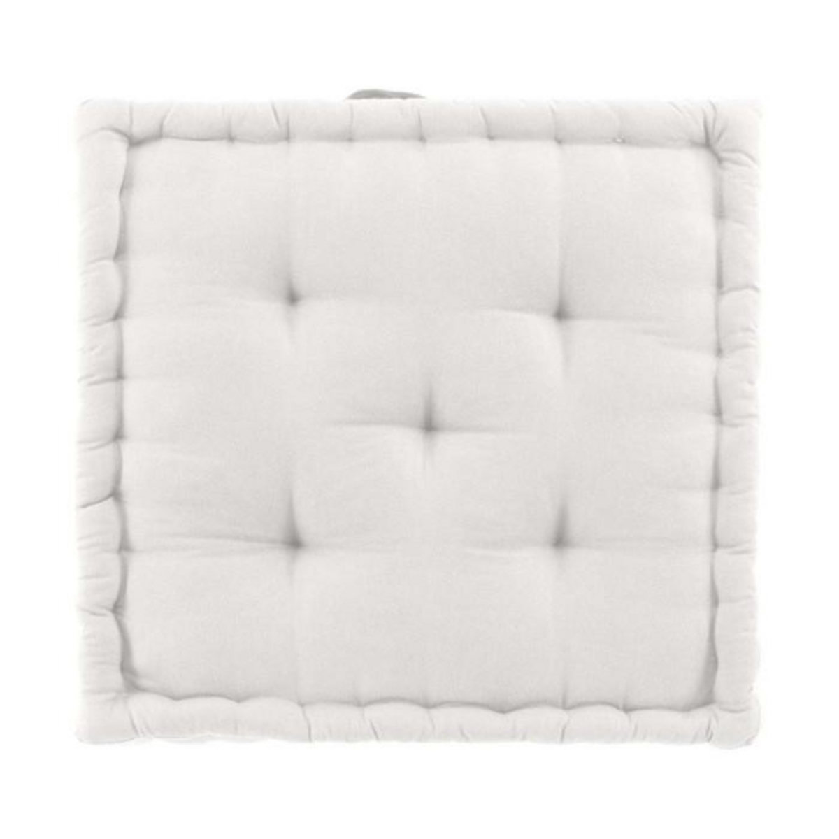 Paris Prix Coussin de Sol  Twily  50x50cm Blanc