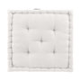 Voir la diapositive 1 : Paris Prix Coussin de Sol  Twily  50x50cm Blanc
