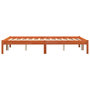 Voir la diapositive 5 : VIDAXL Cadre de lit sans matelas cire marron 140x200cm bois pin massif