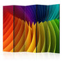 Voir la diapositive 1 : Paris Prix Paravent 5 Volets  Rainbow Wave  172x225cm