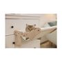 Voir la diapositive 2 : KERBL Hamac pour chats - KERBL - NAP - 42,5 x 47 cm - Bois massif - Surface réversible
