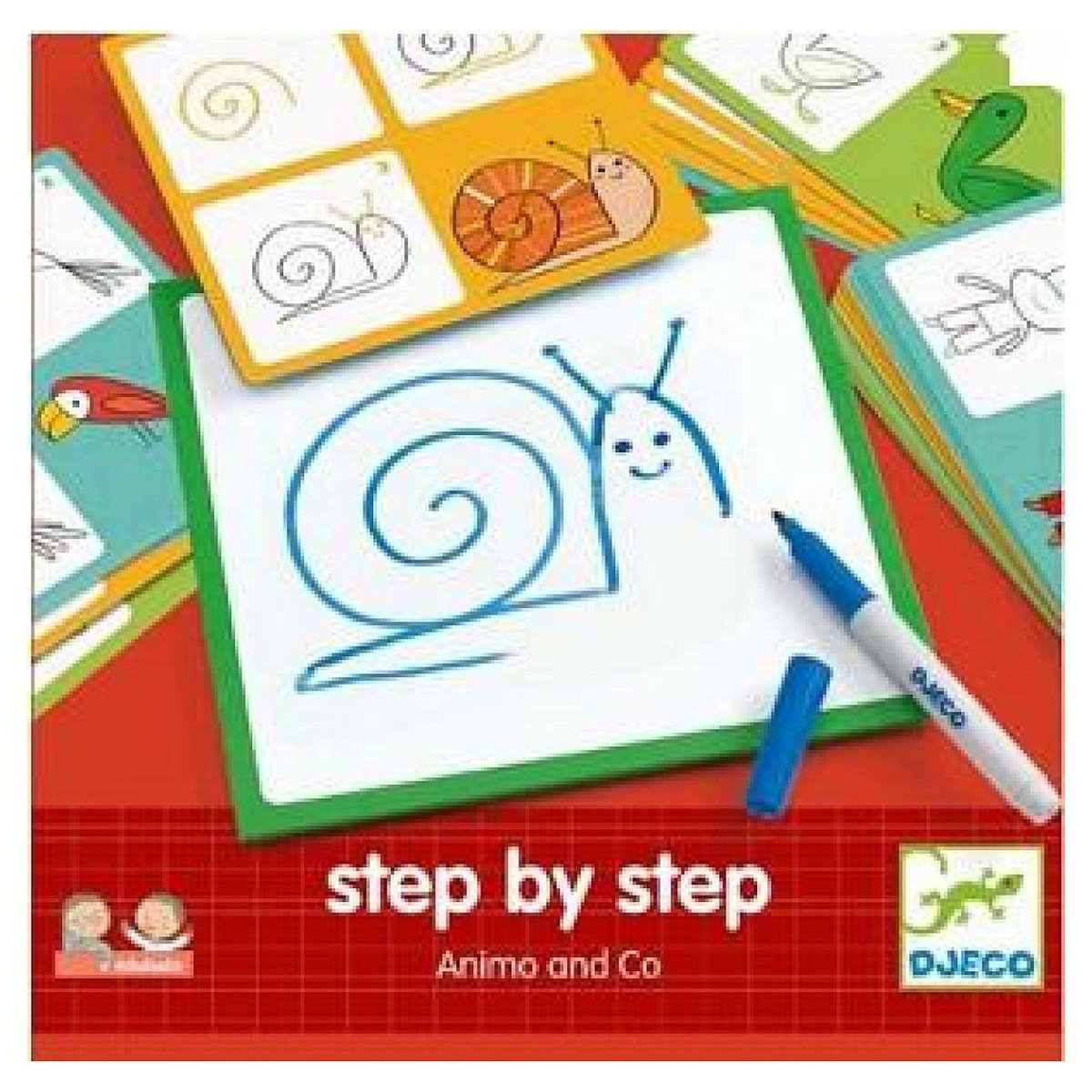 Djeco Step by Step Animals and co
