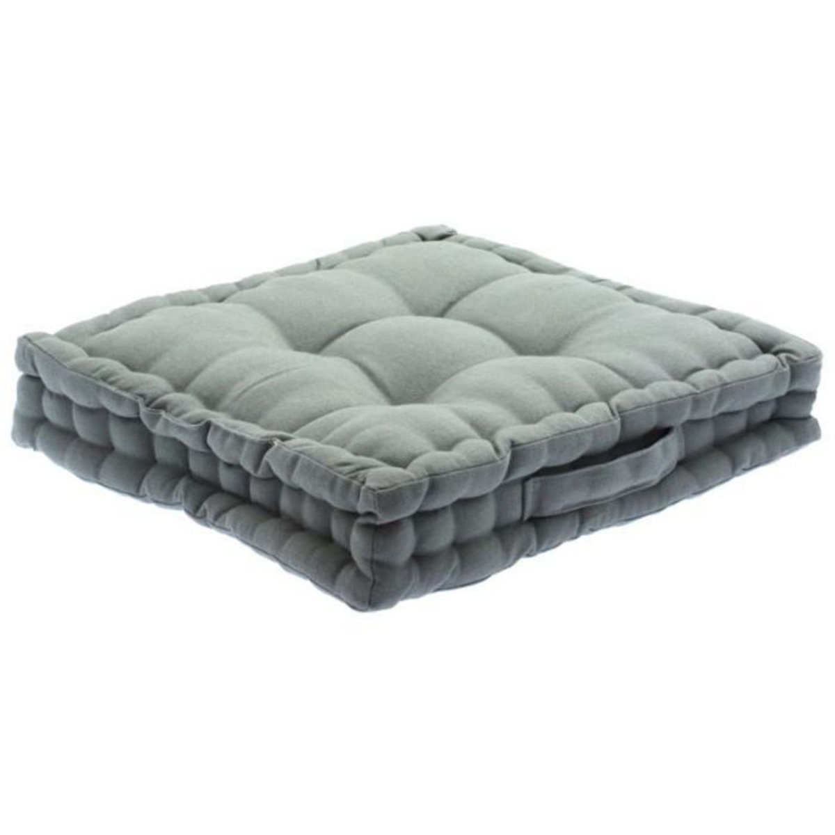 ATMOSPHERA Coussin de Sol  Dorian  40x40cm Gris