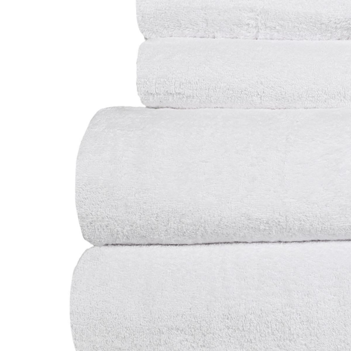 Sensei Maison Ensemble de bain 4 pièces 500 g/m² STUDIO (2 draps de bain + 2 serviettes de toilette)