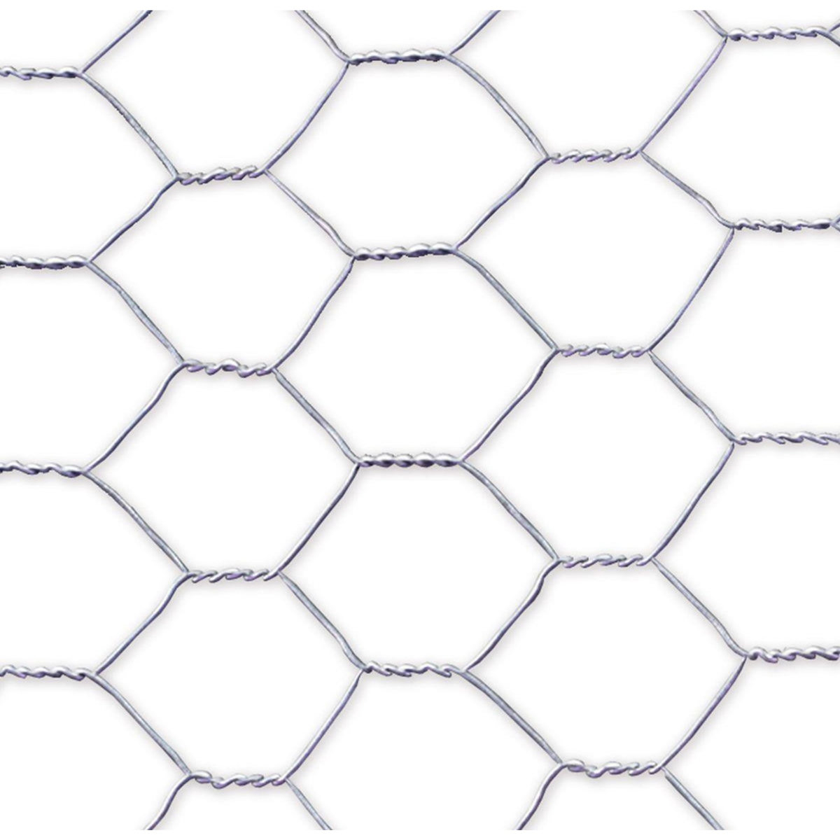 Nortene Grillage métallique triple torsion  Galvanex 19  - 0,50 x 5 m/19 x 0,7 mm