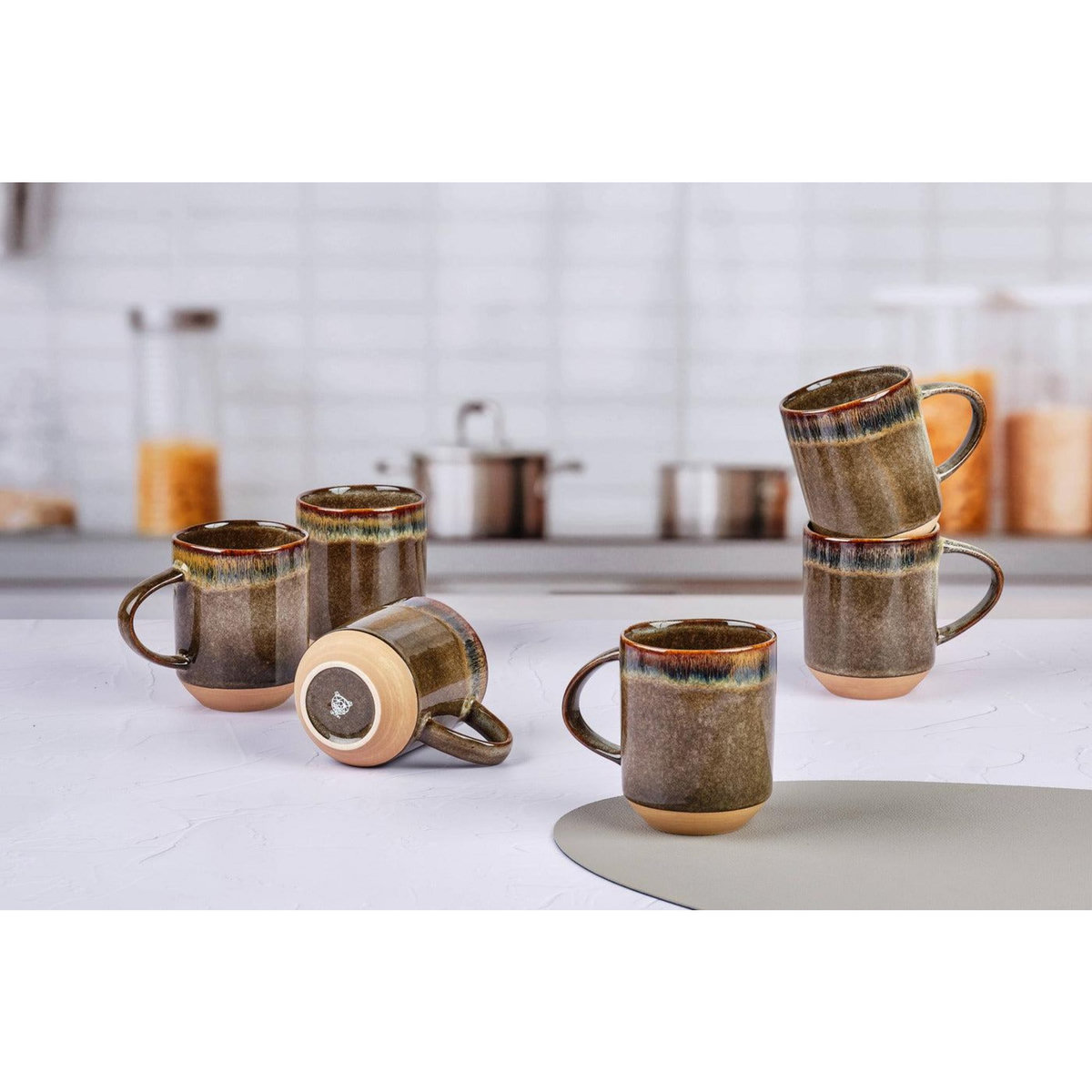 BJORN Mug GENESIS 40cl - 6 pièces - Basalte