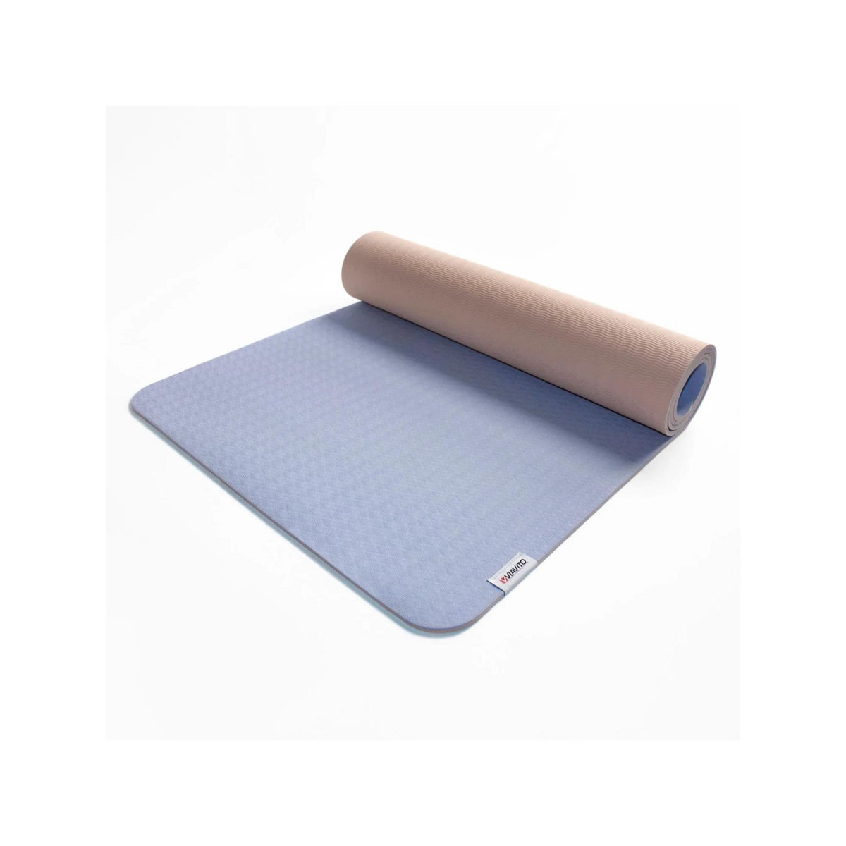 VIAVITO Tapis de yoga et de fitness - Viavito - 6mm - Bleu