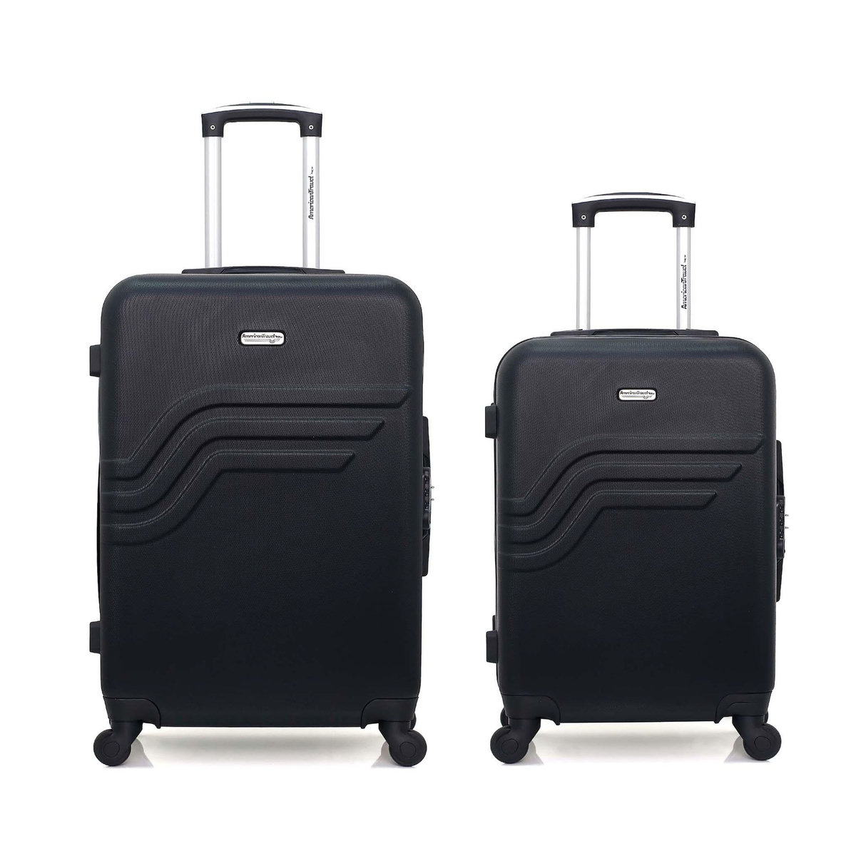 AMERICAN TRAVEL AMERICAN TRAVEL - Lot de 2 - Valise weekend et valise cabine QUEENS