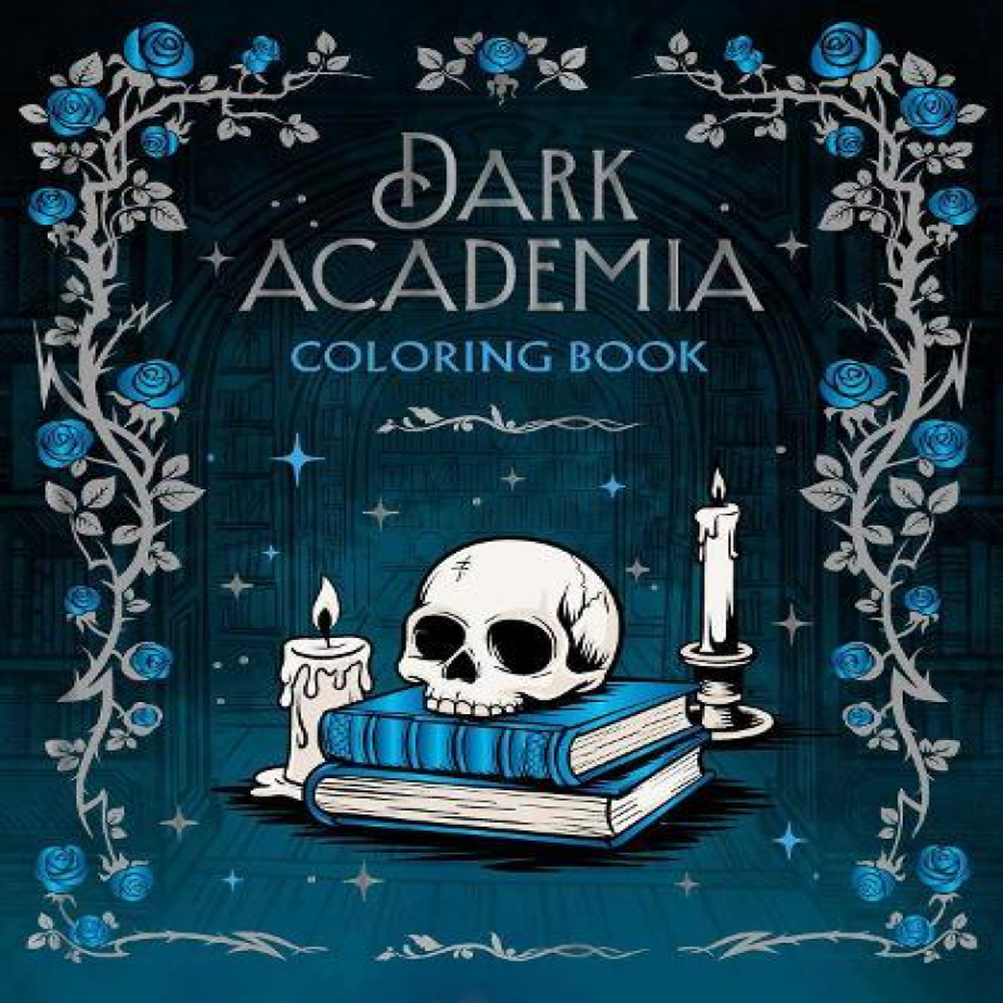 LIVRES Dark Academia Coloring Book