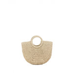 DARI BALI DARI BALI - Sac Balinais CASSIS 39 cm. Coloris disponibles : Blanc, Beige