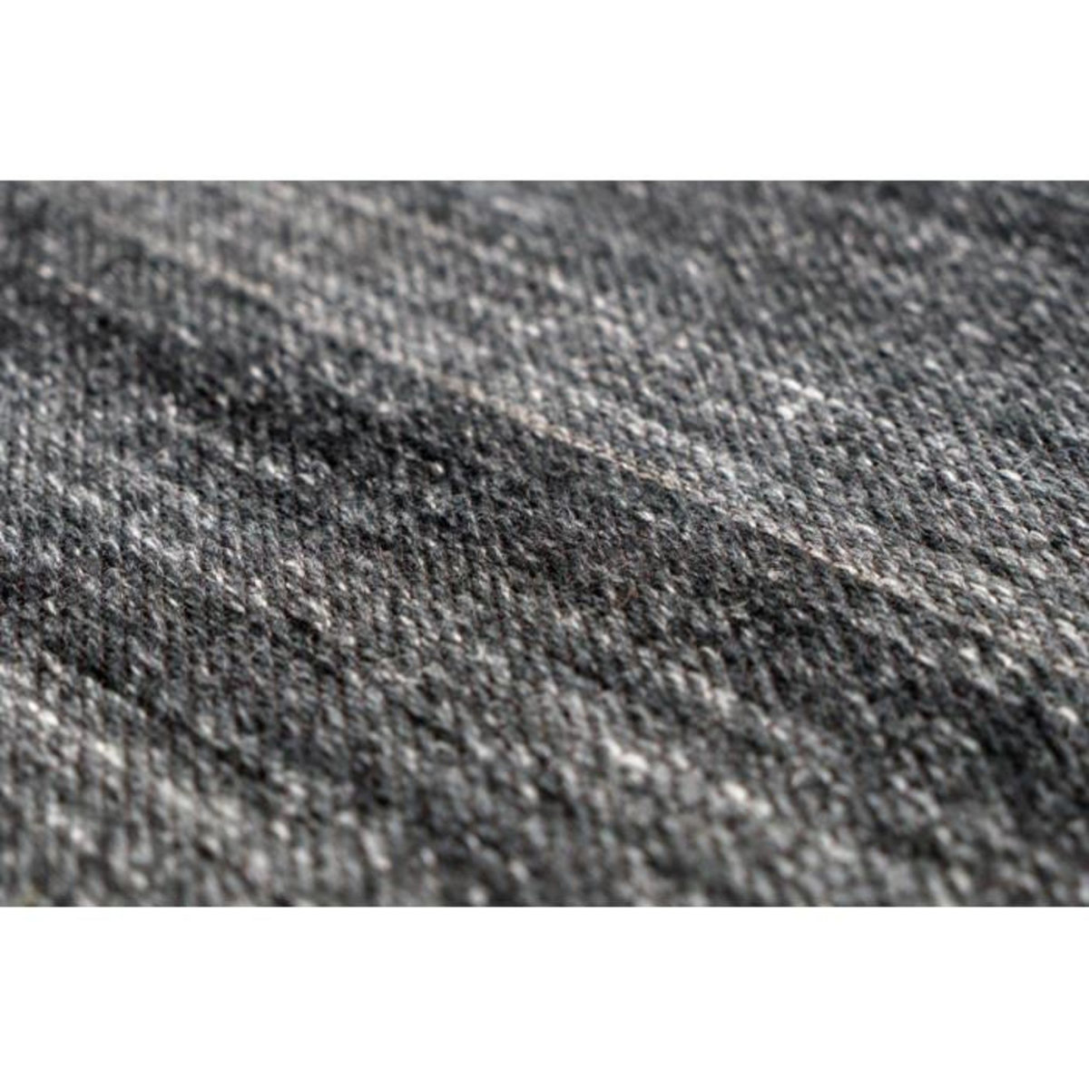Paris Prix Tapis Jacquard à Poils Courts  Phoenix  Anthracite