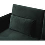 Voir la diapositive 4 : Habitat et Jardin Canapé Clic Clac en velours  Donia  - 203 x 81 x 83 cm - 3 places - Vert foncé