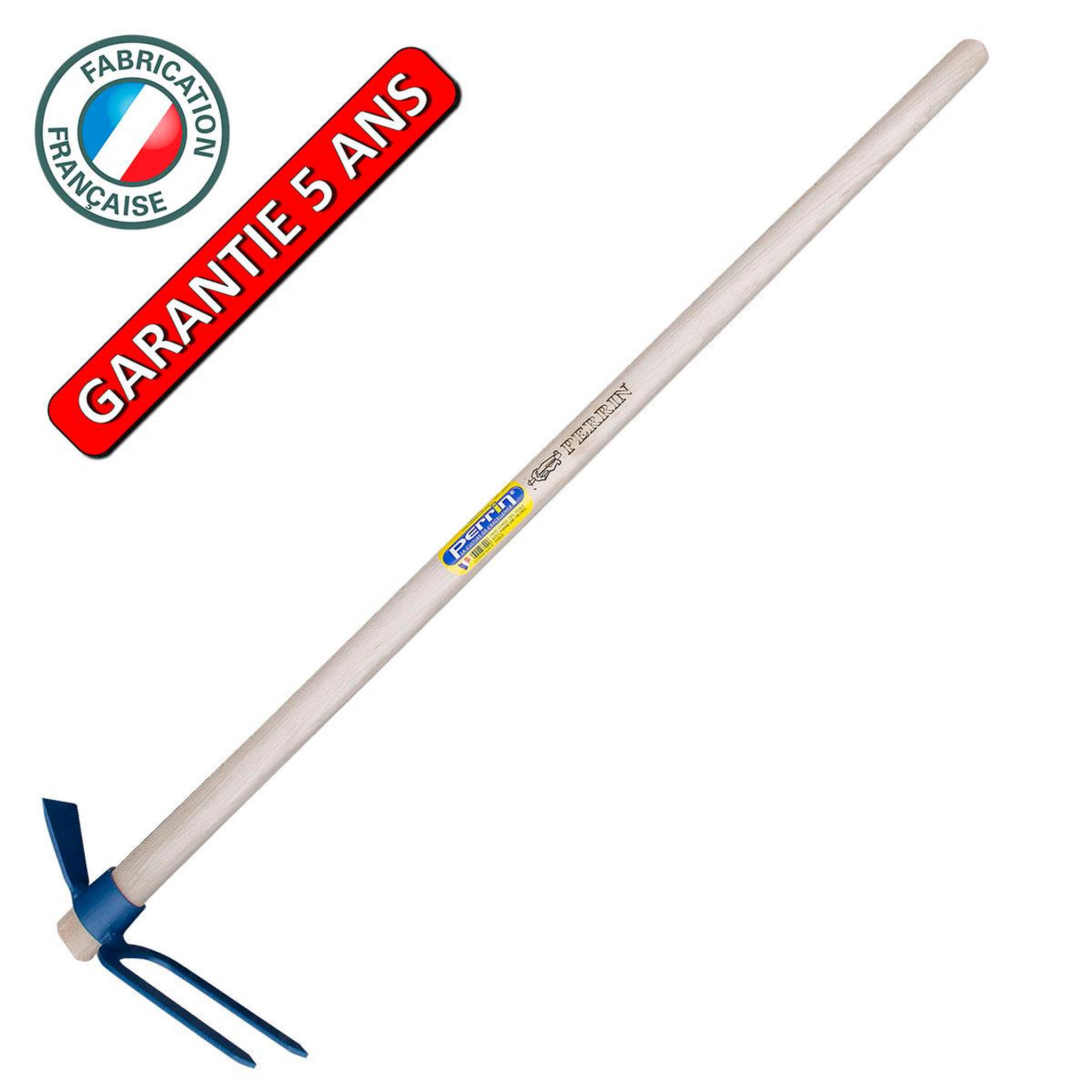 OUTILS PERRIN Croc corse œil ovale avec panne - manche 130 cm - outil de jardin