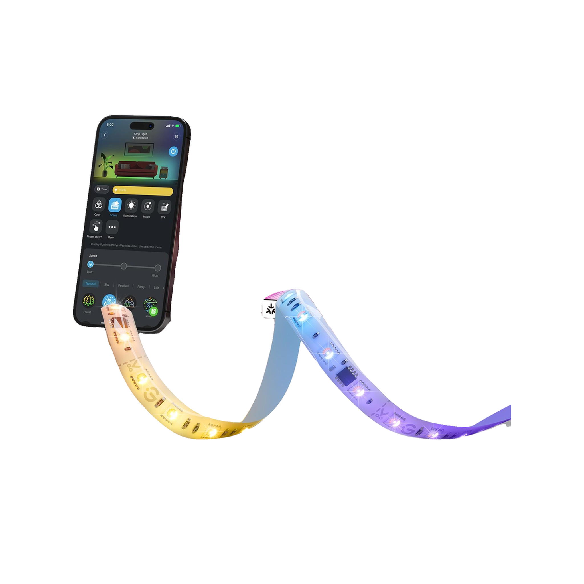 GOVEE Guirlande lumineuse Govee H61F5 5 mètres RGBIC