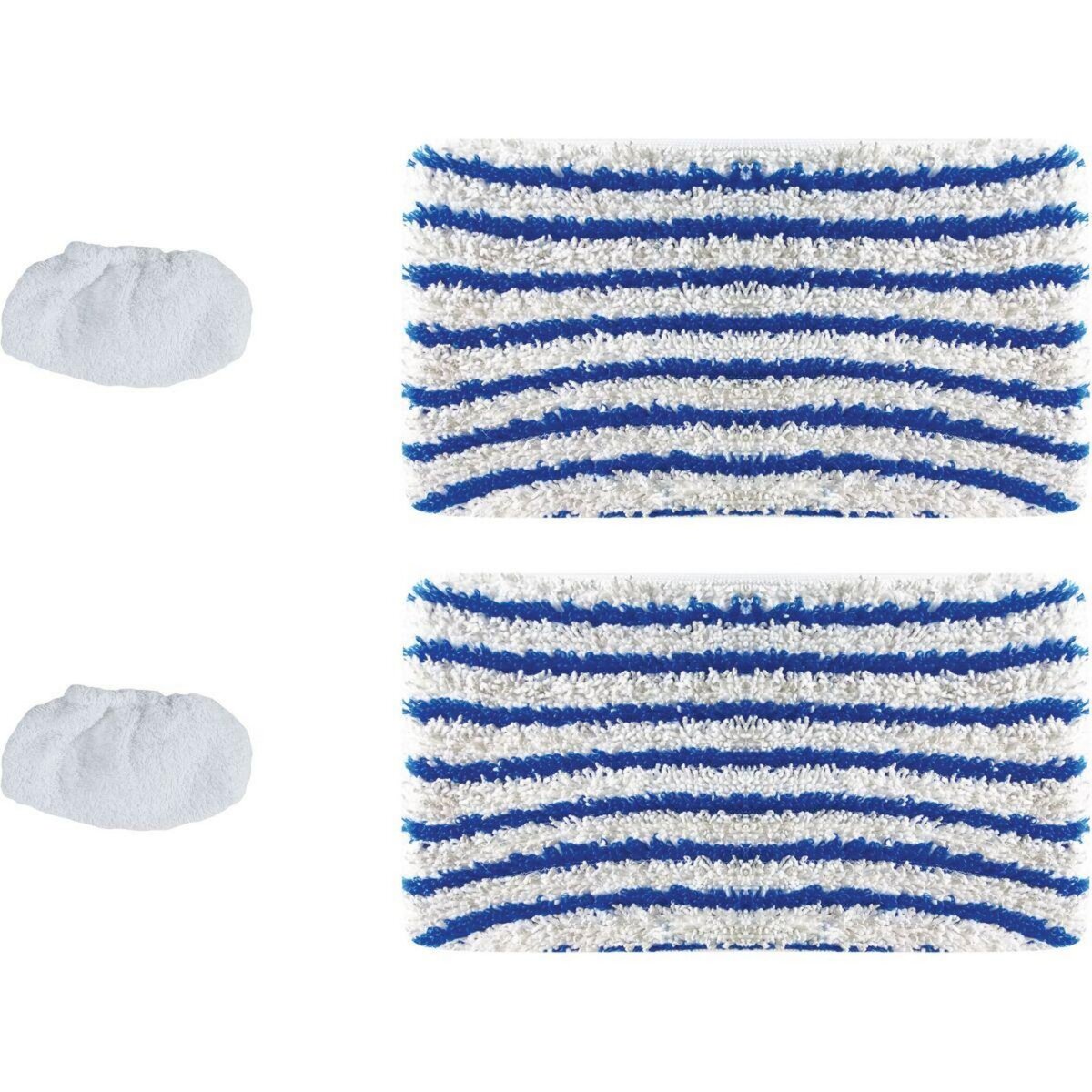 POLTI Nettoyant 2 serpillères + 2 bonnettes