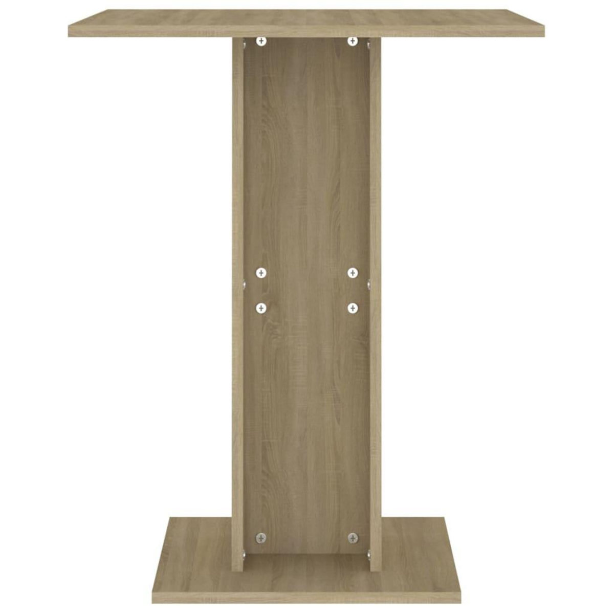 VIDAXL Table de bistro Chene sonoma 60x60x75 cm Bois d'ingenierie
