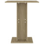 Voir la diapositive 4 : VIDAXL Table de bistro Chene sonoma 60x60x75 cm Bois d'ingenierie
