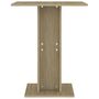 Voir la diapositive 4 : VIDAXL Table de bistro Chene sonoma 60x60x75 cm Bois d'ingenierie