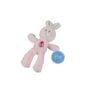 Voir la diapositive 2 : Paris Prix Jouet pour Chien Sonore  Pitchou le Lapin  27cm Rose