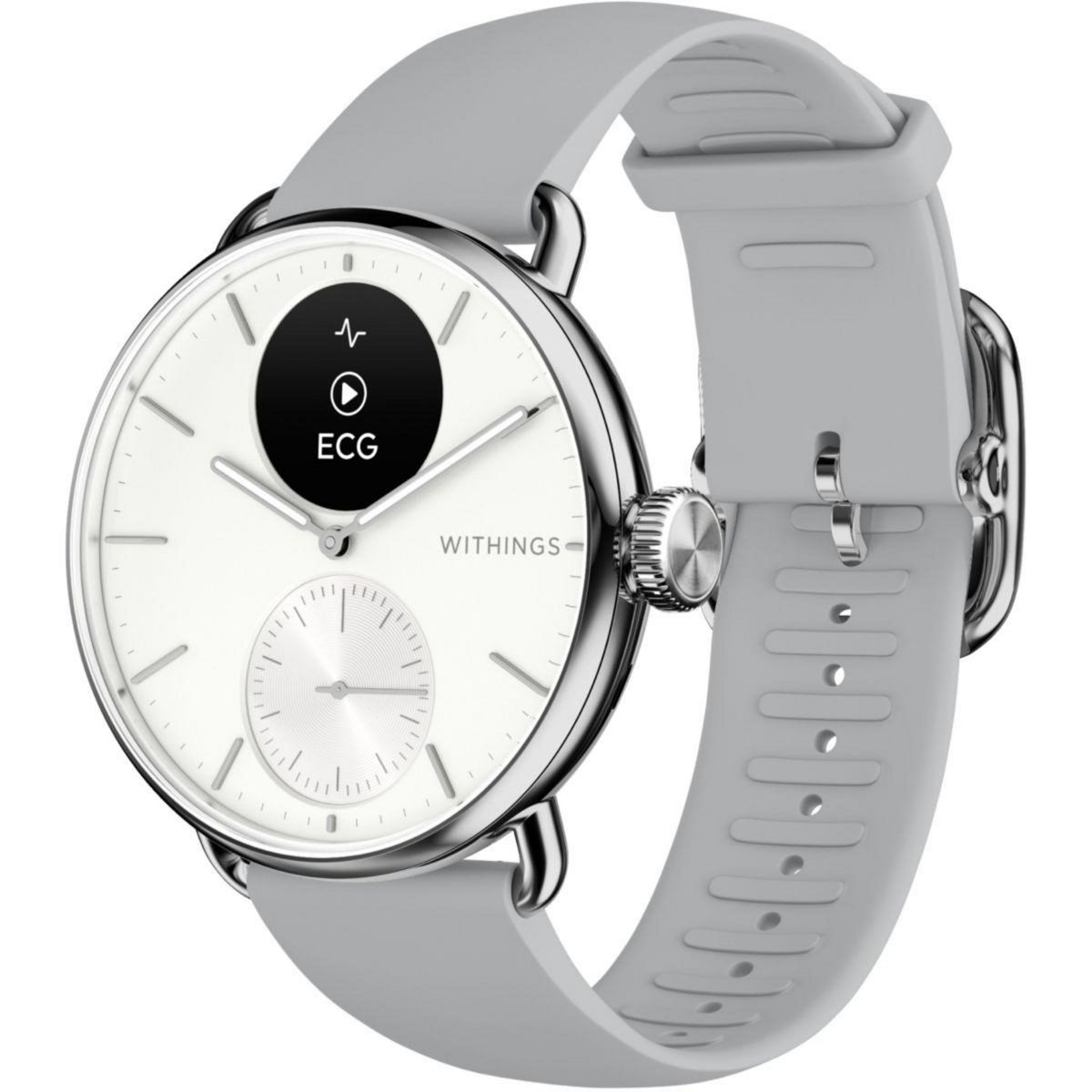 WITHINGS Montre santé Scanwatch 2 - 38mm Blanche