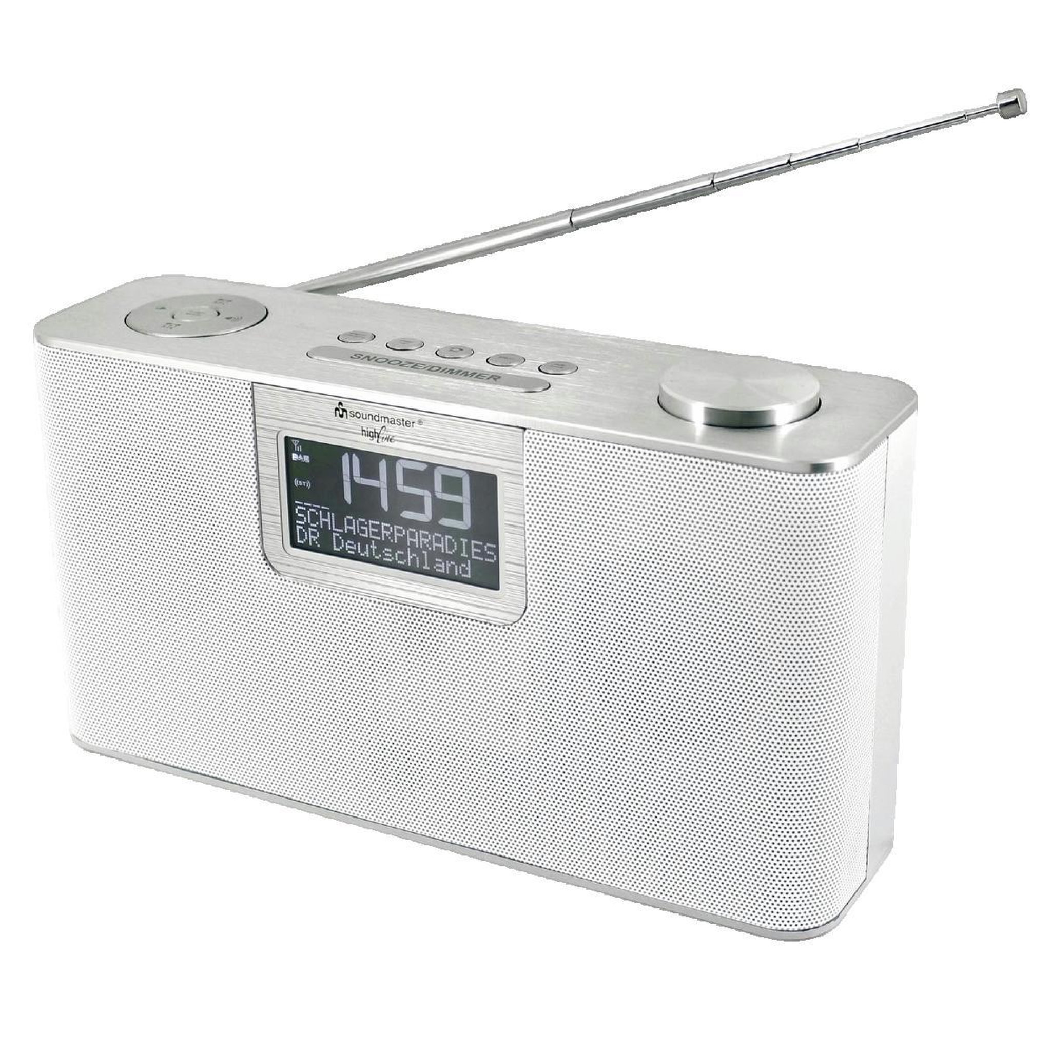 Voir la diapositive 3 : ASTER Radio numérique Aster SoundmDAB700WE avec Bluetooth et écran LCD