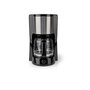 Voir la diapositive 1 : NEDIS Cafetière filtre 12 tasses 1000w noir/argent - KACM260EBK