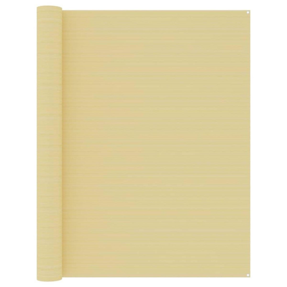 VIDAXL Tapis de tente 250x400 cm Beige