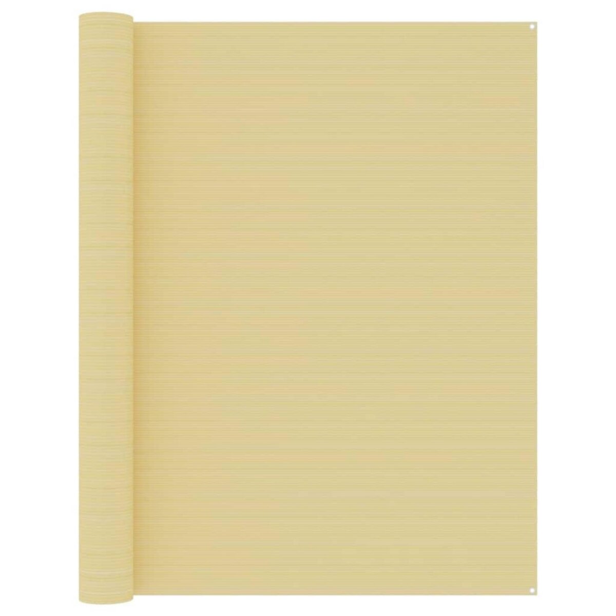 VIDAXL Tapis de tente 250x400 cm Beige