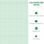 Voir la diapositive 6 : OUTSUNNY Mini serre de jardin serre à tomates 180 x 60 x 60 cm 3 fenêtres zippées enroulables acier thermolaqué PE haute densité vert