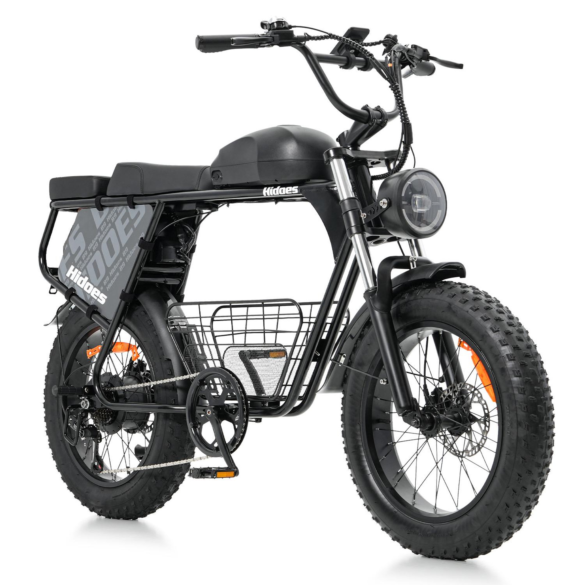 Voir la diapositive 2 : HIDOES Vélo électrique Hidoes B9, double batterie 1623 Wh, pneus larges 20 pouces, noir