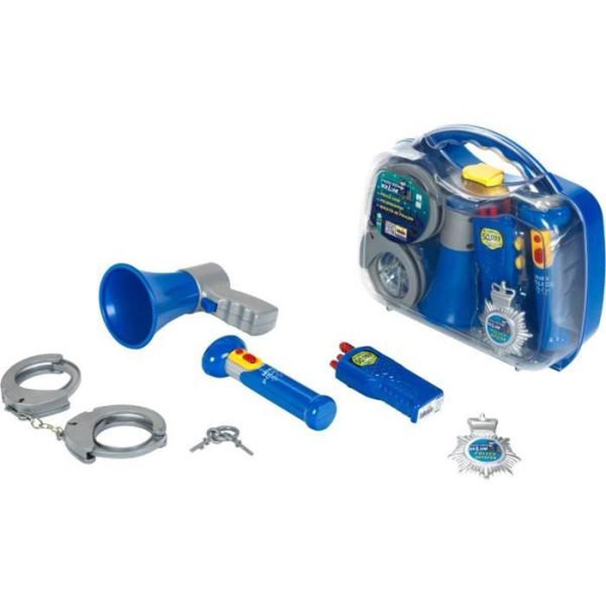 Klein Mallette de policier - KLEIN - 8874 - Avec lampe torche électronique et accessoires - Des 3 ans