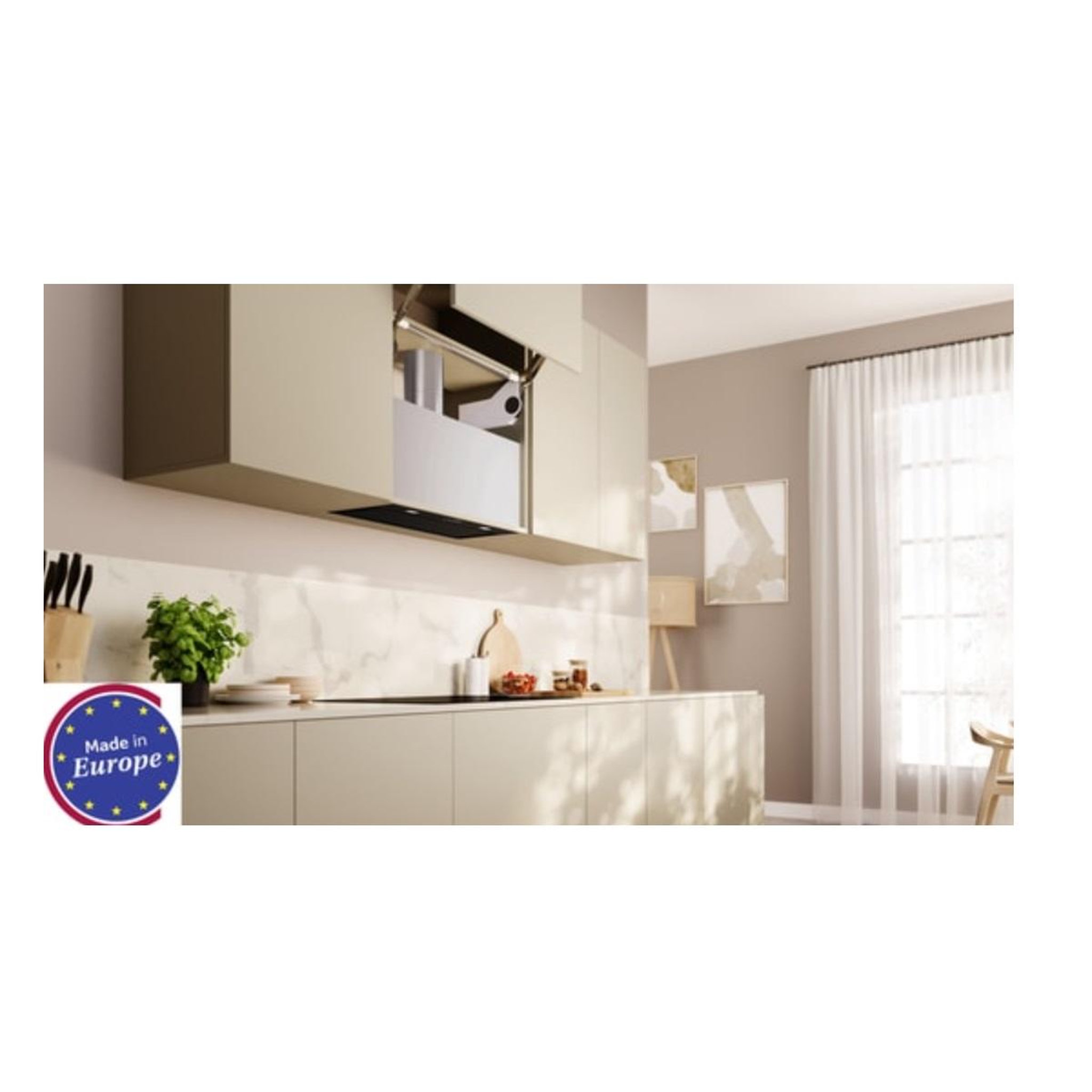 Voir la diapositive 3 : Neff Groupe filtrant 70cm 595m3/h noir - d75nac1s0b
