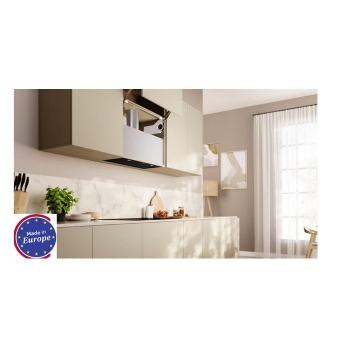 Neff Groupe filtrant 70cm 595m3/h noir - D75NAC1S0B