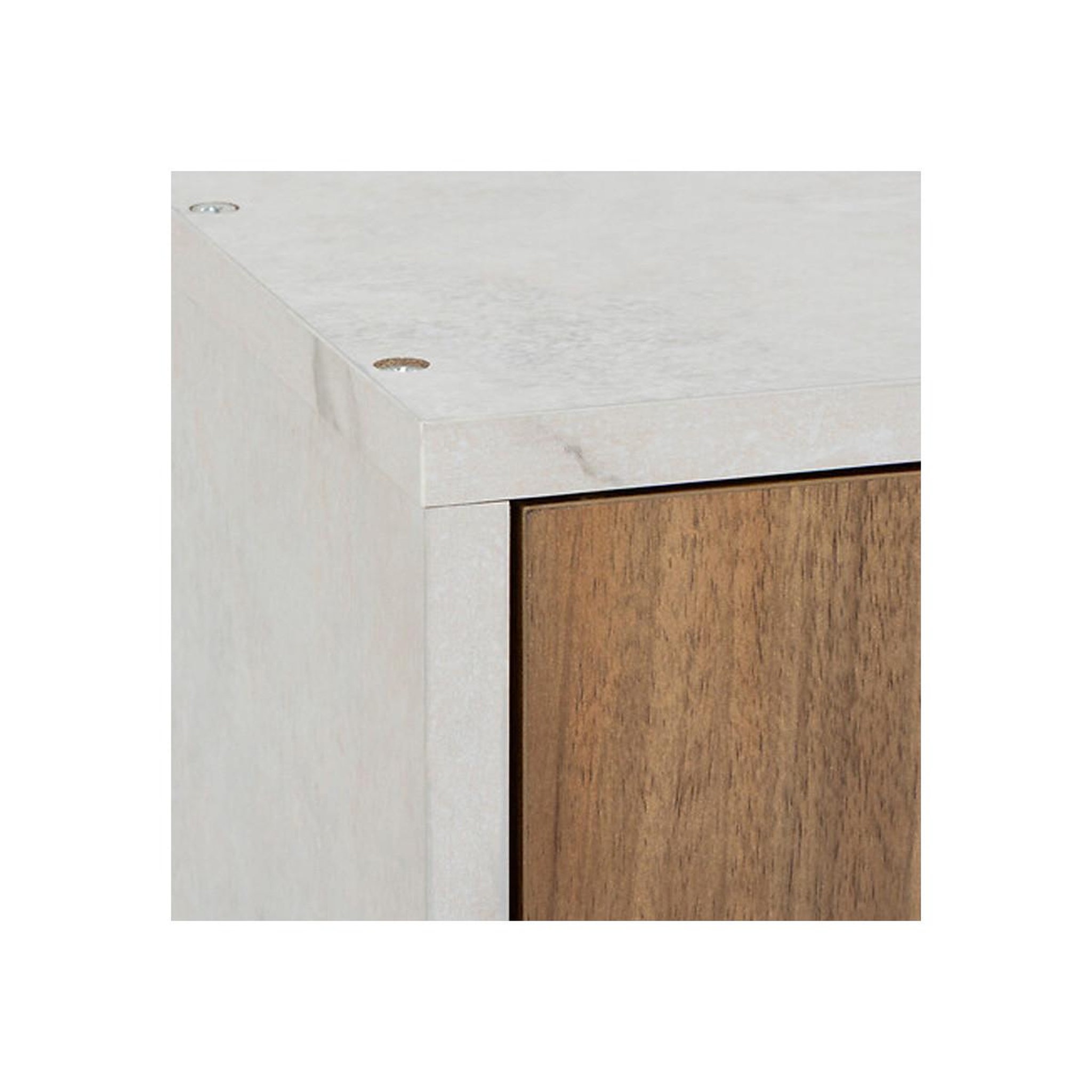 Voir la diapositive 3 : FIVE Meuble haut salle de bain  côme  59cm beige