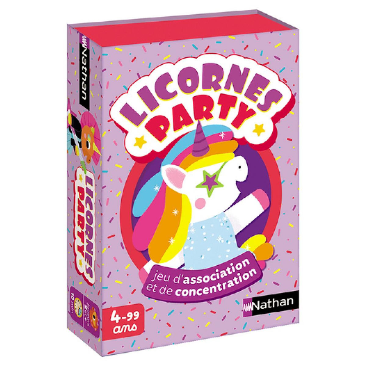 Nathan Jeu de cartes Licornes Party