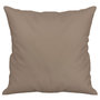 Voir la diapositive 4 : VIDAXL Coussins decoratifs lot de 2 Taupe 40x40 cm Tissu microfibre
