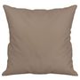 Voir la diapositive 4 : VIDAXL Coussins decoratifs lot de 2 Taupe 40x40 cm Tissu microfibre