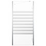 Voir la diapositive 5 : VIDAXL Enclos de bain 120x68x130 cm verre trempe rayures