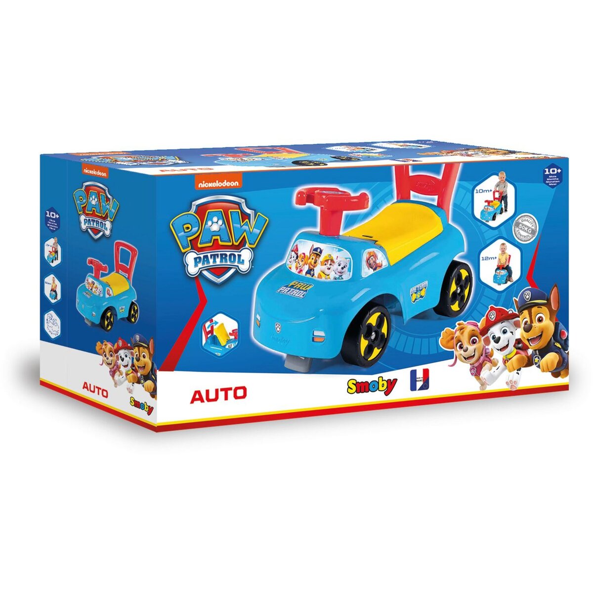 SMOBY Porteur Auto Paw Patrol 