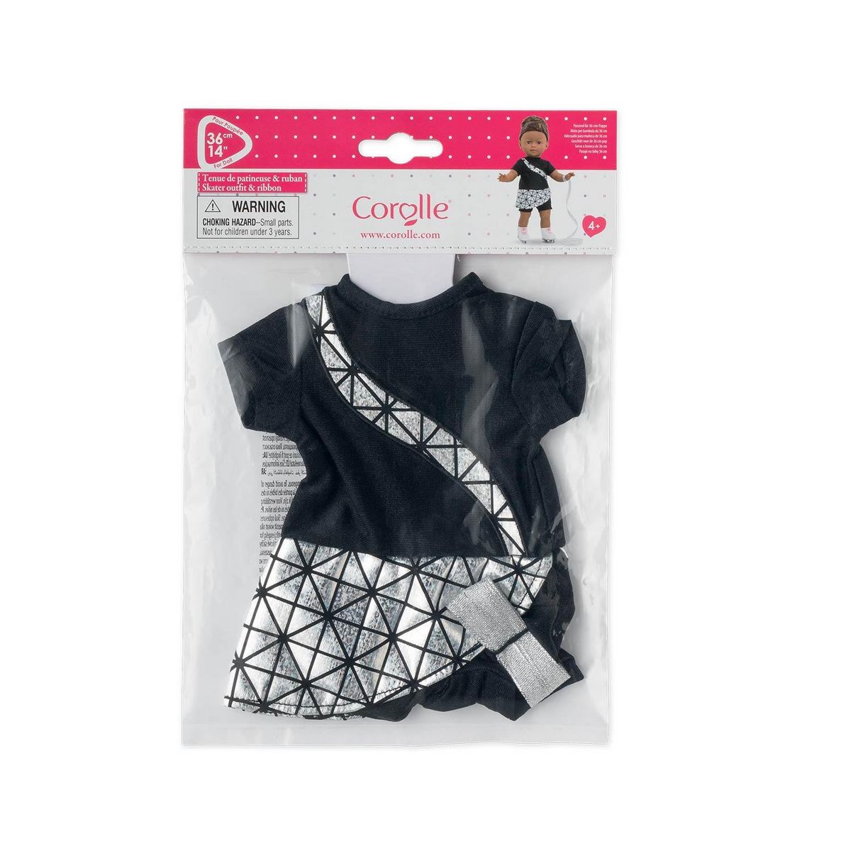 Corolle Tenue de patineuse & ruban pour poupée ma Corolle