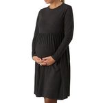 MAMALICIOUS Robe de Grossesse  Femme  amalicious Skater. Coloris disponibles : Noir
