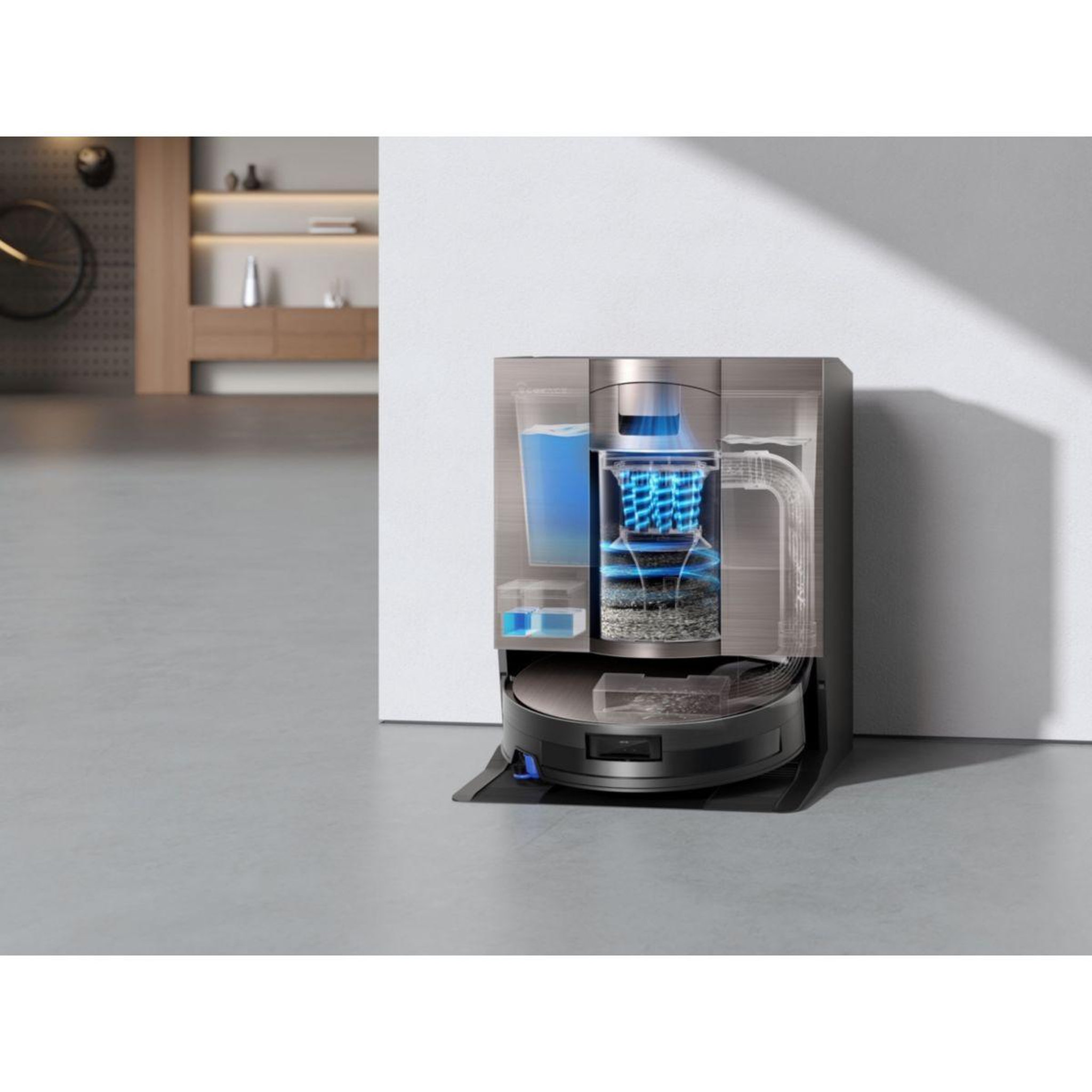 Voir la diapositive 3 : ECOVACS Robot aspirateur laveur deebot x11 omnicyclone
