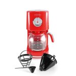 KITCHENCOOK Kitchencook - Cafetière Filtre Rétro 1,5l - Filtre Réutilisable Nylon - Arrêt Automatique - Maintien Au Chaud