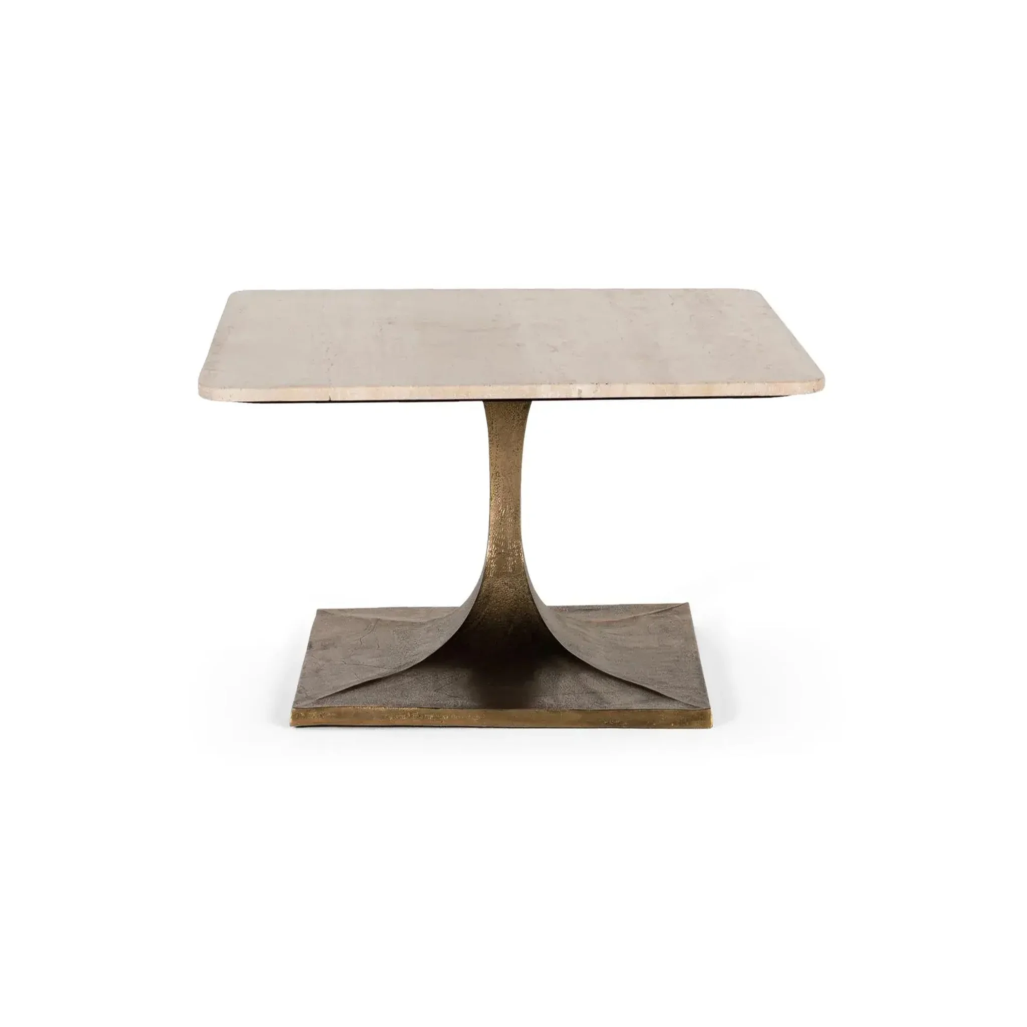 GINER Y COLOMER SL Table basse en marbre 90 cm style moderne élégant