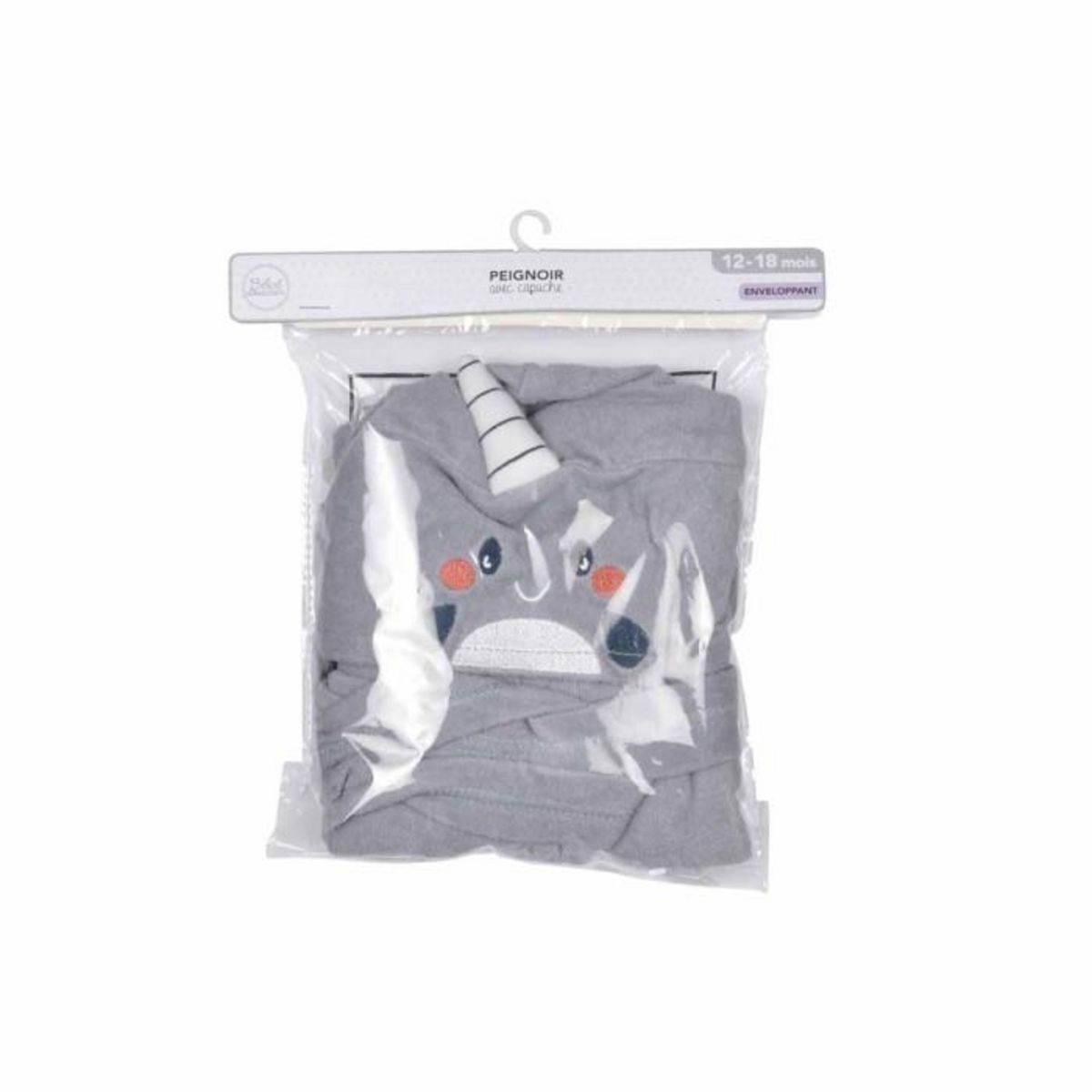 Paris Prix Peignoir Bébé  Narval Océan  12 à 24 Mois Bleu