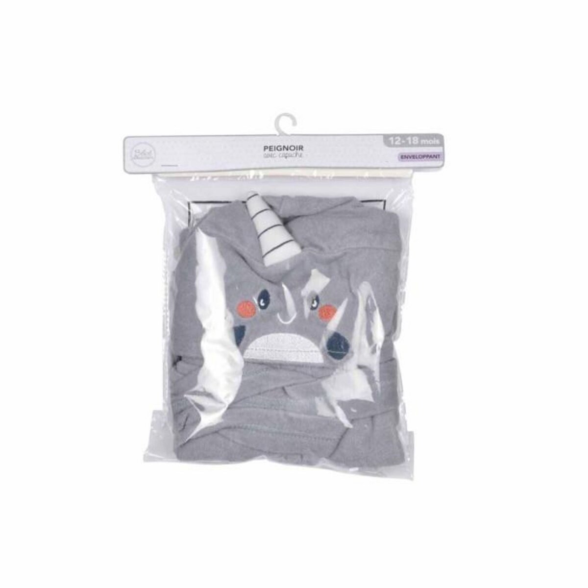 Paris Prix Peignoir Bébé  Narval Océan  12 à 24 Mois Bleu