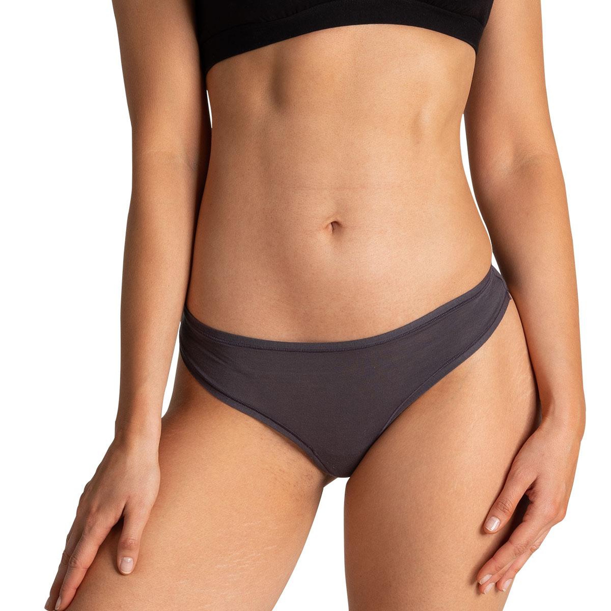 Voir la diapositive 4 : Athena Lot de 2 tangas femme Easy Seconde Peau